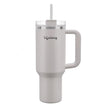 Lifelong Double-Walled Vacuum Insulated Tumbler with Lid & Straw 1200ml|Keeps Drinks Hot for 8 Hours & Cold for 12 Hours| Durable Stainless SteelTumbler with Comfort-Grip Handle(LLTBR010,Almond Birch)