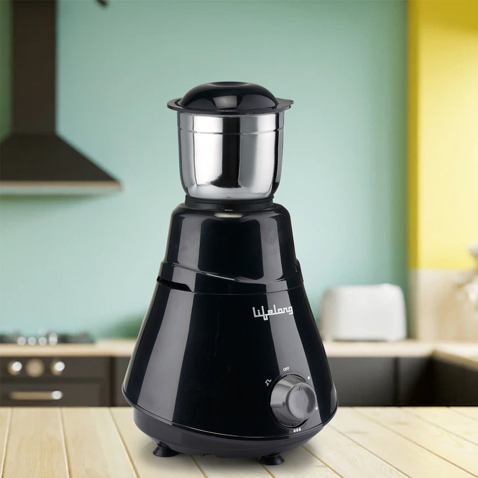 Lifelong LLMG200E 500W Mixer Grinder With 4 Jars (0.4 L, 0.8L,1.25L & 1.5L FF Jar)