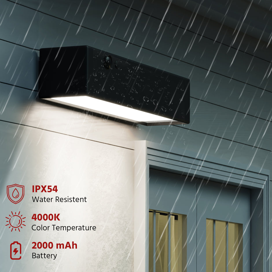 Lifelong Solar Outdoor Wall Light