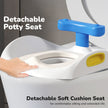Lifelong Cuppy Multifunctional Baby potty seat (3 in 1) - Blue