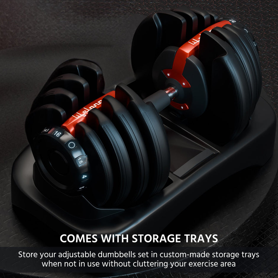 Lifelong Adjustable dumbbells 16kg