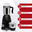 Lifelong LLMG93 Mixer Grinder with 2 Jars, 500W, Stainless Steel Blades, 1-Year Warranty