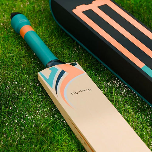 Wooden Gully Cricket Bat Set Combo with Convertible stump bag Kids