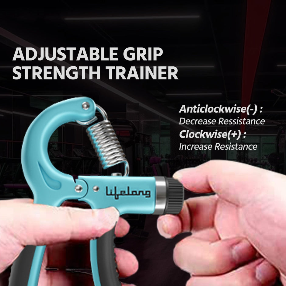 LLFAHG001 Adjustable Hand Grip Strengthener, Hand Gripper for Men & Women