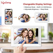 Electronics 10.1 Inch (25.65 CM) Digital Photo Frame with Slideshow, Video & Sound| Share Files with Frameo App,White