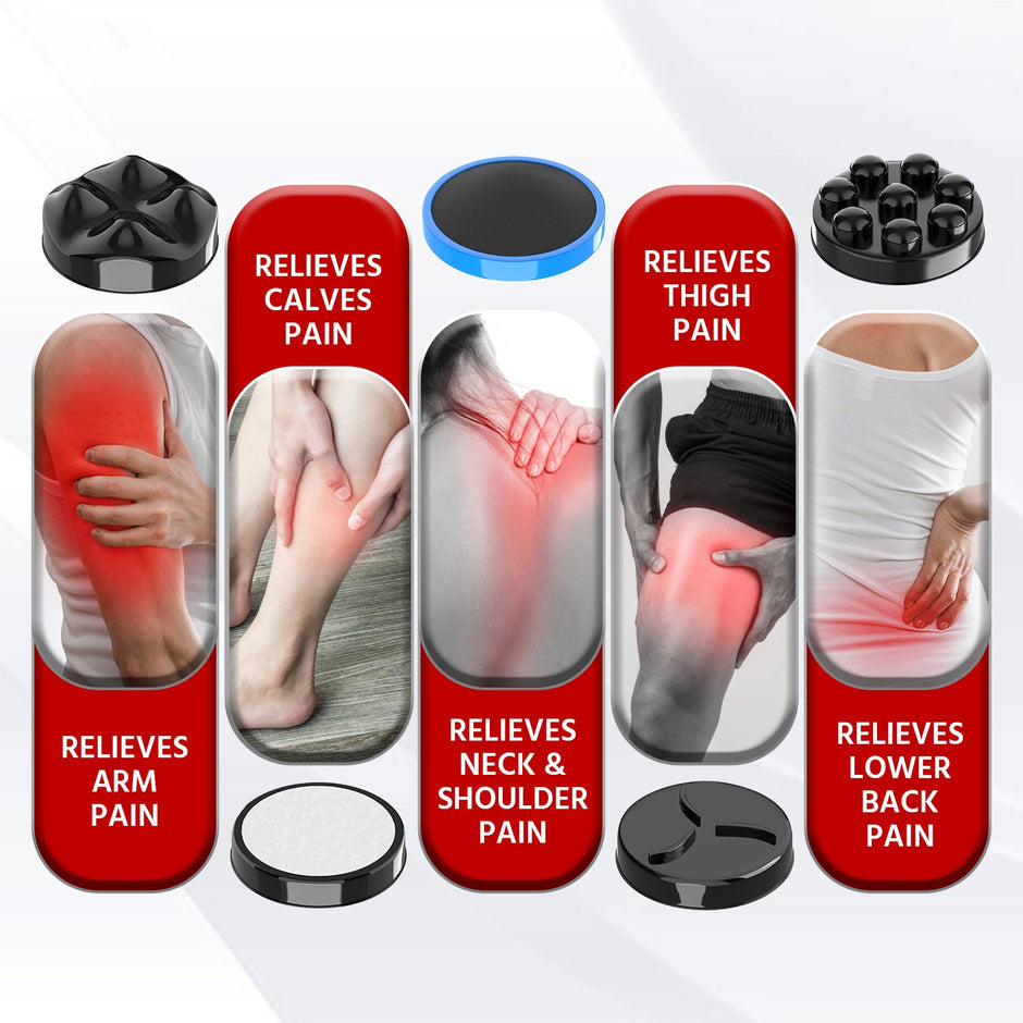 Lifelong LLM576 Full Body Massager – 4 Heads, Copper Motor, Pain Relief