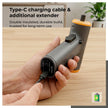 Lifelong Rechargeable Screwdriver Tool Kit Set with Drill Bits for Home Use - 35 Pcs | 4.0 V & 250 RPM |Cordless Portable Tool Box with LED Worklight, Long & Extendable Bits for Hard to Reach Place