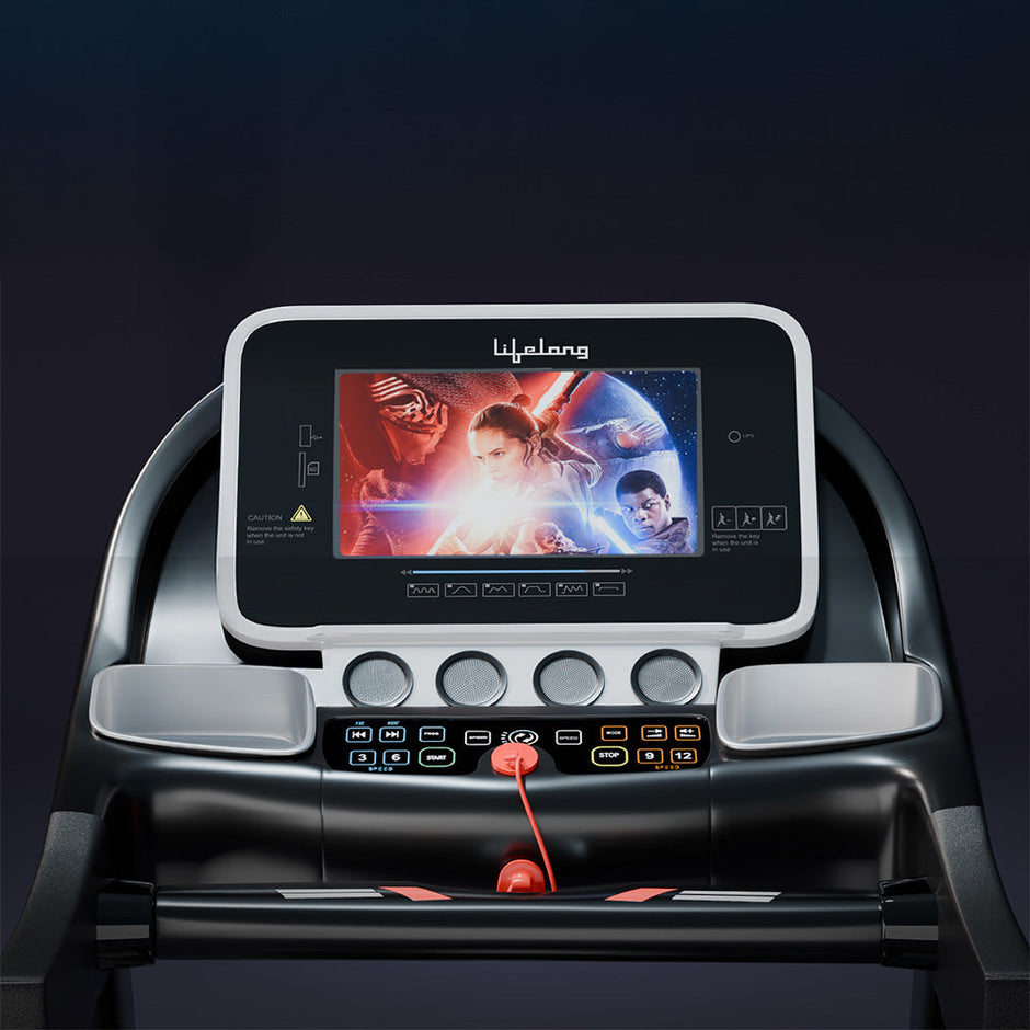 Fit Pro HP Treadmill|7inch Touch TFT|Bluetooth| Fit Show app| 120KG|0.8-14KM/H