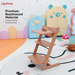 Lifelong Cuppy Wooden High Chair for Baby 6 Months - 10 Years |
