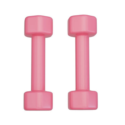 2.5kg Neoprene Dumbbell Set, Pink