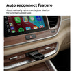 Lifelong 2-in-1 Wireless CarPlay & Android Auto Adapter | Dual Phone Connection, Plug & Play USB Type-A to C, iOS & Android Compatibility, Support OEM Controls |Stick Cast - Bluetooth 5.4 & WiFi 6