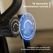 Elliptical Cross Trainer – 6 kg Flywheel, Magnetic Resistance, Touch LED Display & Tablet Holder