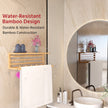 Lifelong Towel Rack & Shelf for Bathroom | Durable and Stylish Bamboo Bathroom Towel Holder
