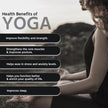 Lifelong Yoga mat for Women & Men EVA Material 10mm Sea Blue Anti Slip for Gym Workout