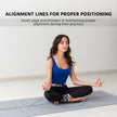 Lifelong TPE Material Yoga Design Mat with bag for Women & Men|6mm