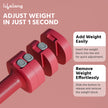 Adjustable Dumbbells Set for Home Gym | 2.5kg Quick Change Weights with Anti-Slip Stainless Steel Handles