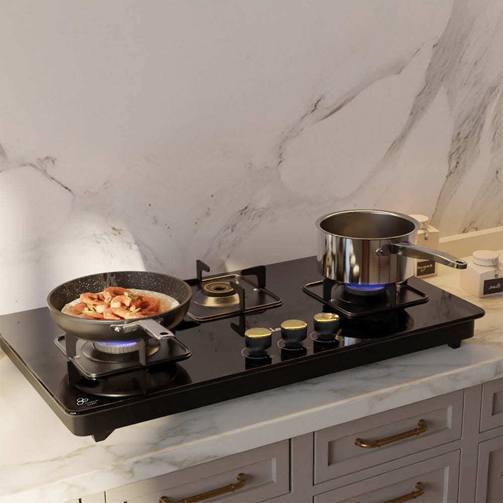 Lifelong LLHT005 Prime HOB Top 3 Burner,Auto Ignition