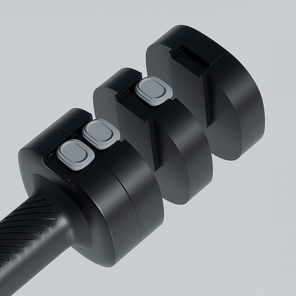 2.5kg Adjustable Dumbbell Set, Black