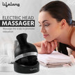 Lifelong Rechargeable Head and Full Body Pain Relief Massager, Electric Kneading Massager With 4 Speed Modes, Handheld Portable Scalp Scratcher for Hair Growth, Deep Clean & Relaxation