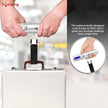 Lifelong Small Weight Machine for Home, Flights, Gas Cylinder, Shop, Travel | Portable Electric Digital Mini Hanging Weighing Scale|Weighing Machine for Luggage 50kg with LCD Display & Measuring Tape
