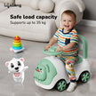 Cuppy Bunny Ride-On Toy Car | Non Electric Push Ride for 1–3 Years