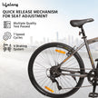 Lifelong Cycle for Men & Women,26T MTB Cycle Multi Speed 7,Speed Bicycle,V Brake Cycle,Front Suspension Fork,Mountain Bike Ideal for 13+ Years + Adults Upto Height 5.2