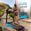 Lifelong 4.5HP Motorized Treadmill for Home | Manual Incline 2 Level | Foldable Handle | Max Speed 14 km/h | | LED Display | 12 Workout Programs |110 kg Capacity| Ideal Gym Equipment for Home Workout