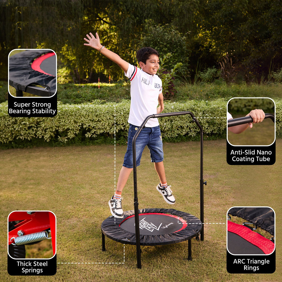 Lifelong Fitness Trampoline 36" with handle support