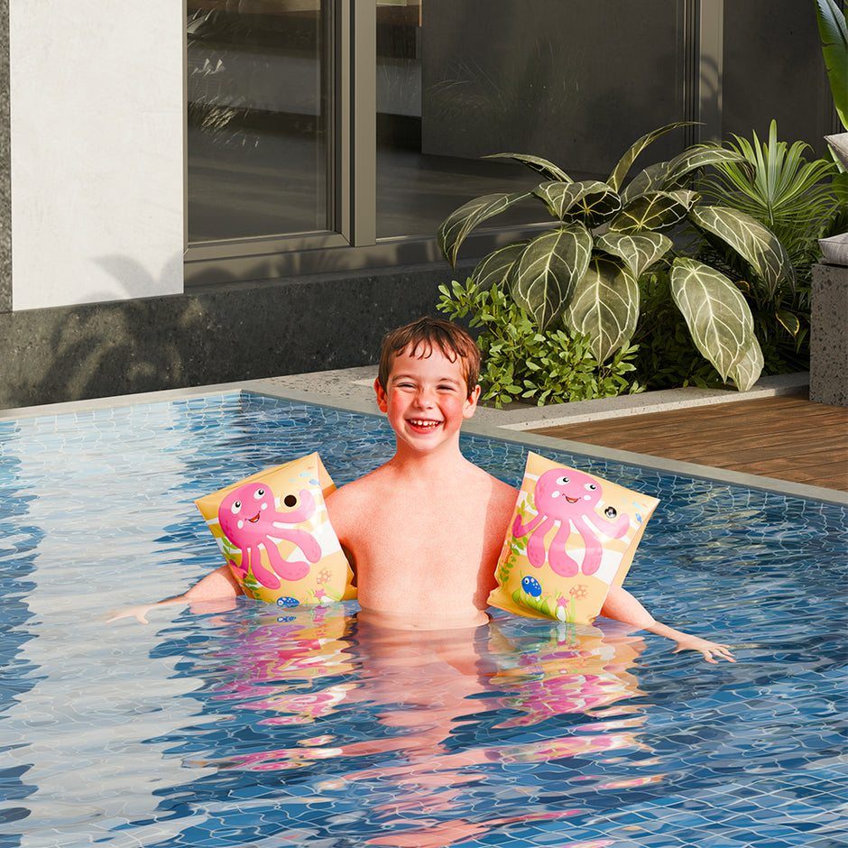 Lifelong Kids Swimming Arm Bands - Yellow