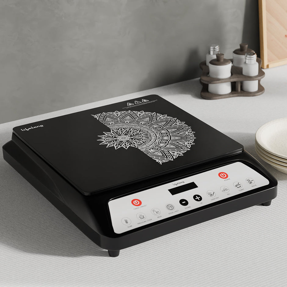 Buy Lifelong 2000W Induction Cooktop – 7 Indian Presets | Best Price ...