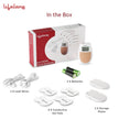 Lifelong Electric Nerve Stimulation Pulse Tens Massager Digital Massage Machine for Body, 4 Gel Pads, 5 Massage Modes and 16 Intensity Levels Massager for Physiotherapy and Pain Relief