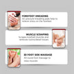 Foot & Calf Massager - Kneading, Vibration, Heat, Remote