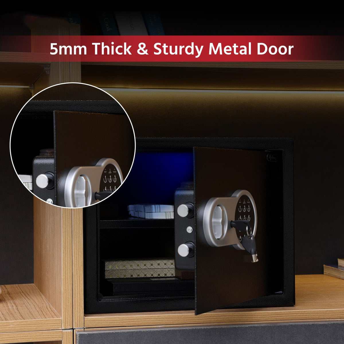 Lifelong LLHSL22D Home Safe 0.8 Cu. Ft without Led