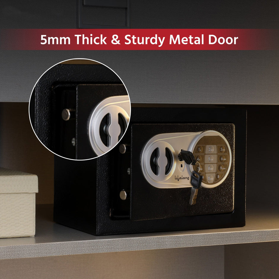 8.6L Small Digital Safe Locker Box For Home & Office