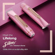 Lifelong Silken+ 2-in-1 Women’s Electric Razor & Trimmer | Waterproof & Travel-Friendly