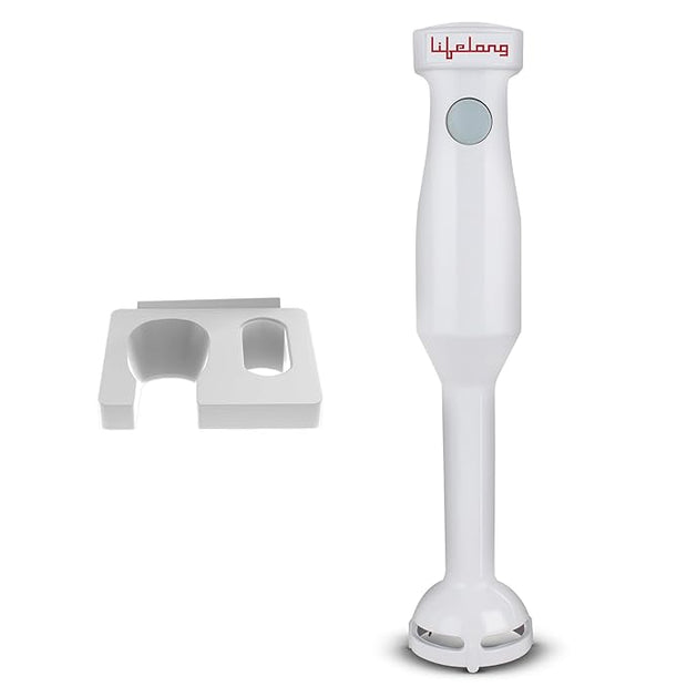 Lifelong 300W Stainless Steel Hand Blender – Low Noise, Anti-Splash