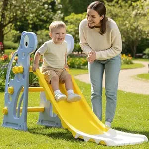 Lifelong Cuppy Kids Slide (Blue, LLCKS01) - Durable, Safe & Portable Play Slide for Toddlers