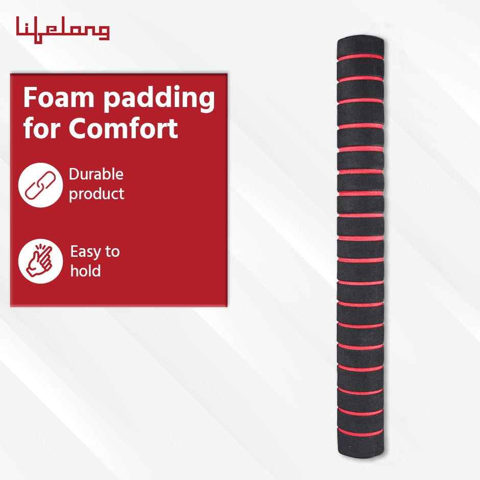 Lifelong LLDR02 Dumbbell Rods with Connectors (24mm Diameter) |Barbell Rods Weight Lifting