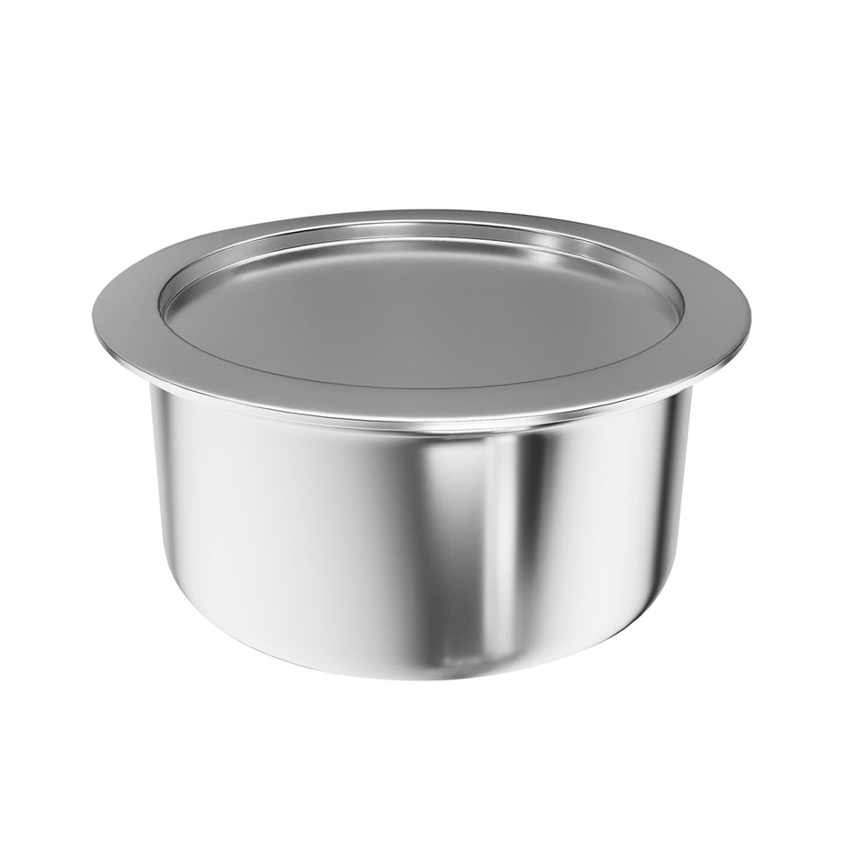 Lifelong TriPly Tope with Lid for Cooking, Stainless Steel
