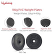 PVC Home Gym Set 10kg with Barbell & Dumbbells – Complete Workout Kit