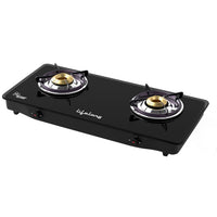 2 Burner Glass Top Gas Stove