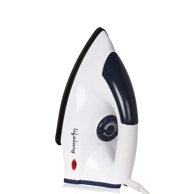 Lifelong 1000W Dry Iron | Lightweight Electric Iron with Non-Stick Soleplate, Adjustable Temperature Control & Power Indicator | Compact| 2 Year Warranty | Blue & White (LLDI30)