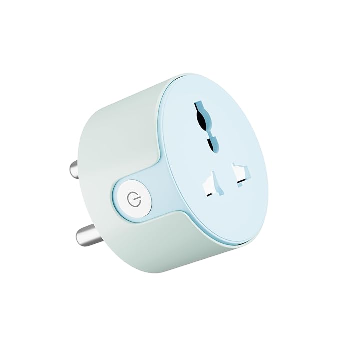 Lifelong 10A WiFi Smart Power Plug – App, Timer & Voice Control, Alexa/Google