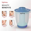 Lifelong LLS99 Blue Facial Steamer, 450ml, Hydrating, Pore Opening, Plastic, For Adults & Kids