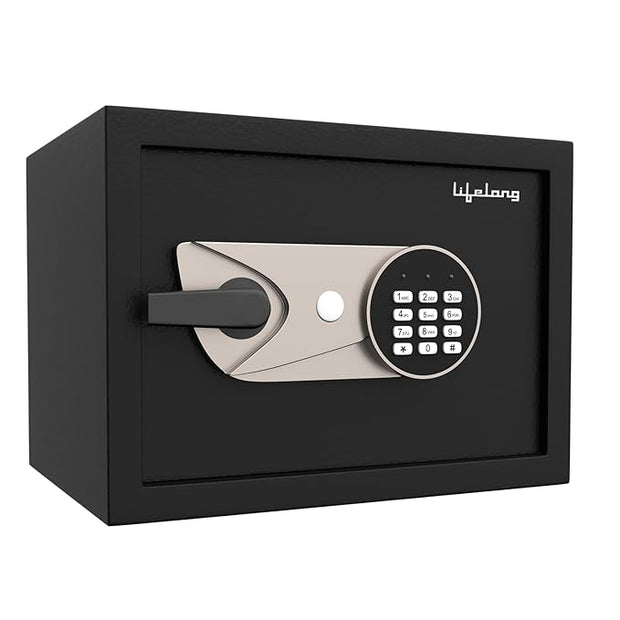 34L Digital Safe Locker – Sturdy Metal Security Box with Electronic Keypad (Multicolor)