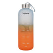 Lifelong Glass Water Bottle 1000ml | Colorful Frosted Bottles for Kitchen Fridge | BPA Free, Odour-Free Water Bottle with Secure Cap | Bottle for School, Travel, Gym Work (LLBTGL02)
