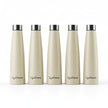 Lifelong 900ml Stainless Steel Water Bottle Pack of 2 | Leak-Proof & Durable | Easy to Clean | Odour-Free | Rust-Free Build, Secure Cap & Easy Grip | Ideal for School, Office, Travel & Gym (Beige)