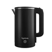 Lifelong Electric Kettle 1.5 litre | 1500W Stainless Steel Kettle with Double Wall & Cool Touch Body | Multipurpose Electric Kettle | 360Â° Swivel Base, Auto Shut Off & Overheat Protection (Black)