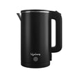 Lifelong 1.5L Electric Kettle – 1500W Stainless Steel Double Wall Kettle with Cool Touch Body, Auto Shut-Off & Overheat Protection (Black