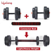 PVC Home Gym Set 10kg with Barbell & Dumbbells – Complete Workout Kit